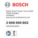 Unité de guidage Bosch (+bouton)