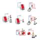 Unité de maintenance Rothenberger ROKLIMA® MULTI 4F Pression 0,01 mbar Capacité d'aspiration42l/min-4
