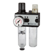 Unité de maintenance RIEGLER Multifix en deux parties avec conteneur pour PC NBR