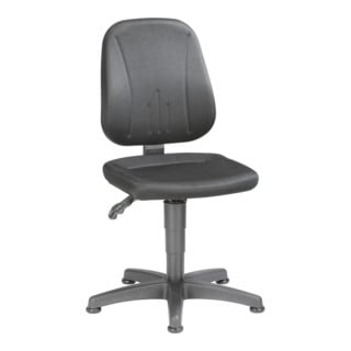 Unitec sur patins Bimos, hauteur d'assise de 440-620 mm, rembourrages en tissu noir