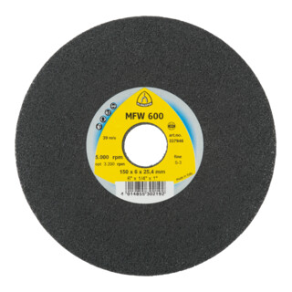 UNITIZED WHEEL 600 Disques texture Klingspor 150 x 3 x 25,4 mm gros carbure de silicium