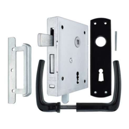 Universal-Kastenschloss DIN L/R BB hebende F 60mm BEVER