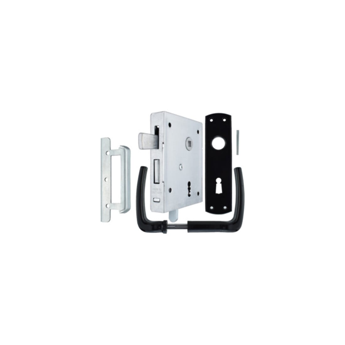 Universal-Kastenschloss DIN L/R BB hebende F 60mm BEVER