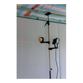 Universalhalter für Laser und Lampe