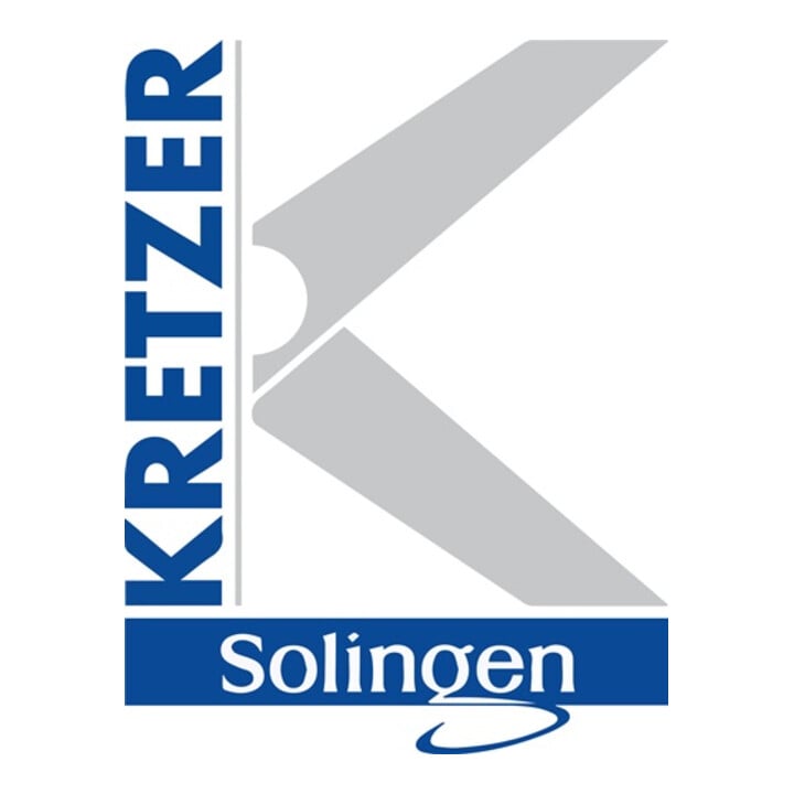 Universalschere 240mm m.2K-Auge schwarz/grau KRETZER