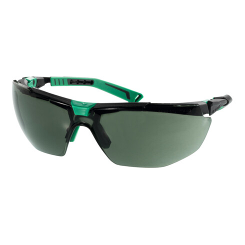 UNIVET Comodi occhiali di protezione 5x1, Tinta lenti: Green