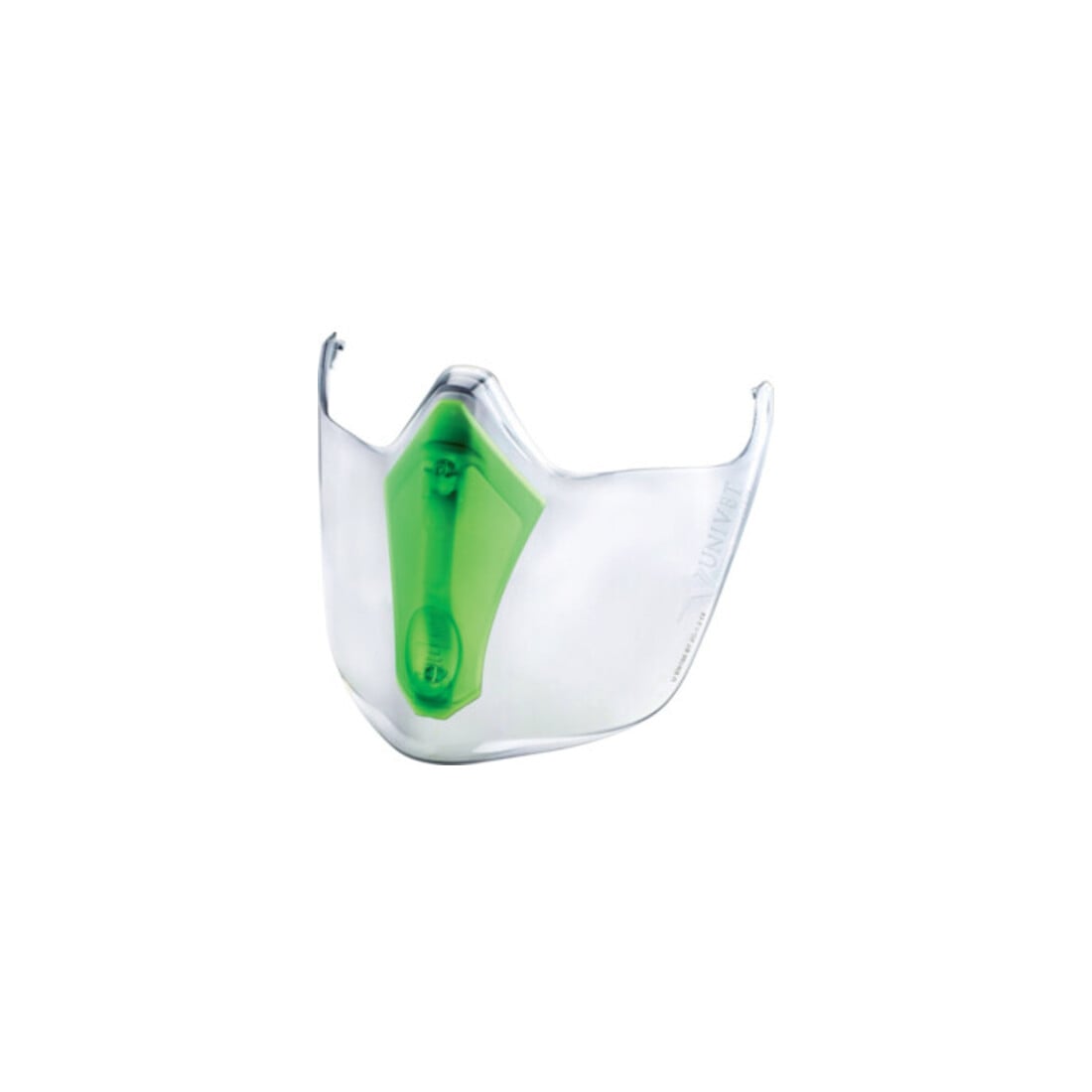 UNIVET Vizier voor ruimzichtbril 6X3, Type: VISOR