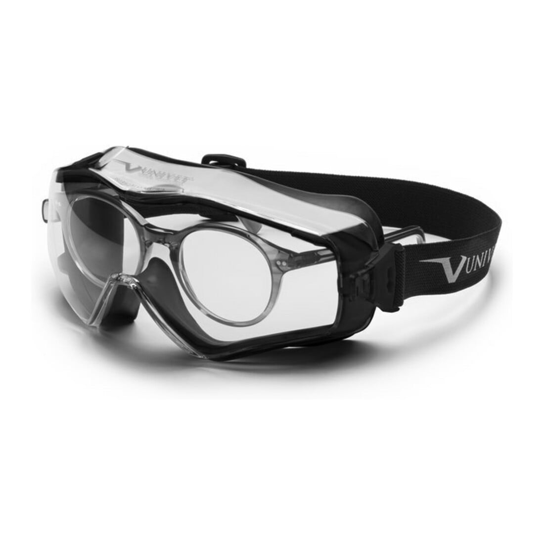 UNIVET Vollsichtbrille 6X3 schwarz