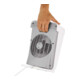 Unold Chauffage soufflant oscillant 86450 Box IP21 blanc/gris