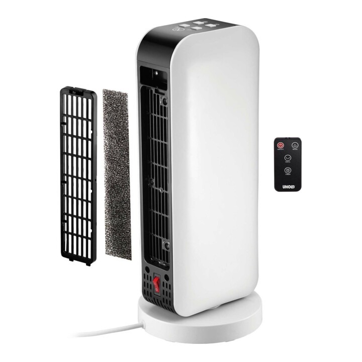 Unold Keramik-Heizlüfter m.FB, oszillierend, ws 86430 CeramicFanHeat