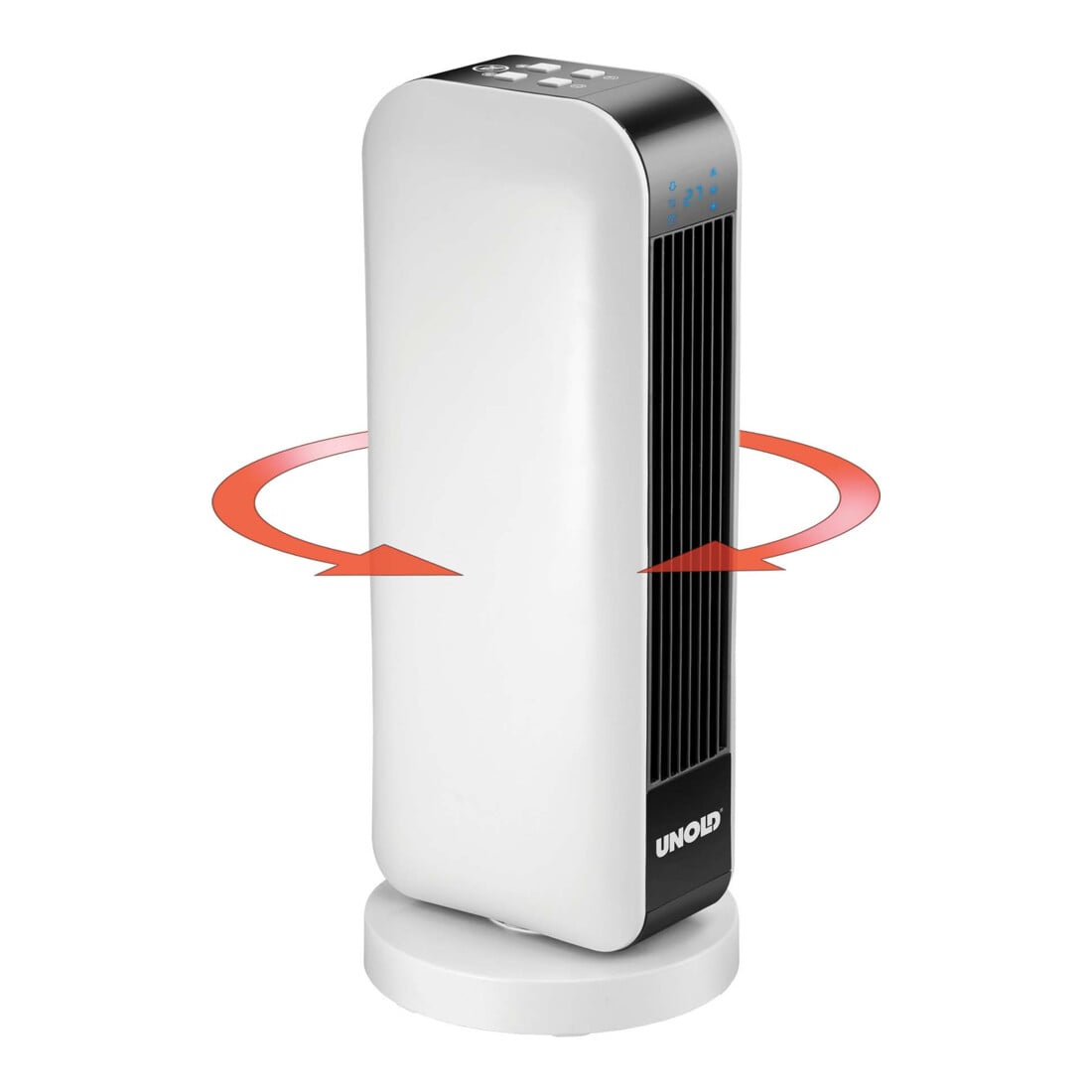 Unold Keramik-Heizlüfter m.FB, oszillierend, ws 86430 CeramicFanHeat