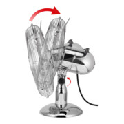 Unold Tischventilator Chrome 86830-2