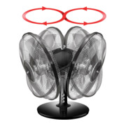 Unold Tischventilator Silverline 25cm 86817 sw-4