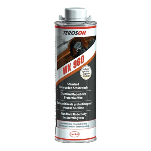 Unterbodenschutz WX 960 beige-bräunlich 1l Flasche TEROSON