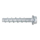 Upat Betonschraube UCS 10x70 15/5/- US avec tête hexagonale et rondelle intégrée