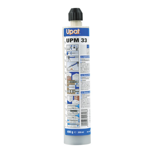 Upat Injektionsmör. UPM 33-300 (1 Kart. a 300ml, 2 Statikm.) S