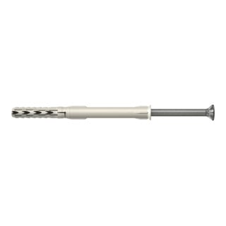 Upat Rahmendübel URD mit Edelstahl-Senkkopfschraube TX 10 mm