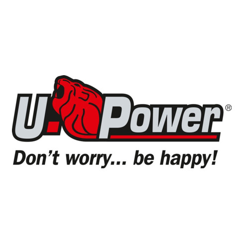 UPower Gürtel universal schwarz/carbon