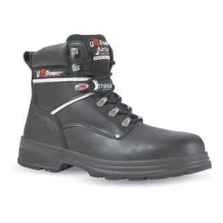 UPower Schnürstiefel EN 20345 S3 CI SRC Performance Gr. 41 Glattleder schwarz