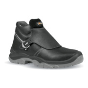 UPower Sicherheits-Schweißerstiefel EN 20345 S3 SRC Crocodile Gr. 43 Rindleder schwarz-4