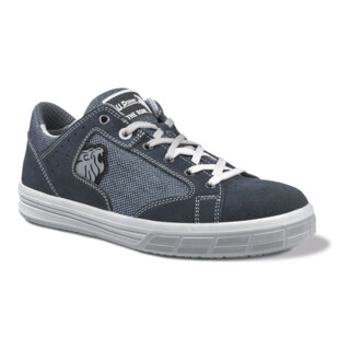UPower Sicherheitsschuhe Trophy, EN ISO 20345, S1P, SRC, Veloursleder, blau