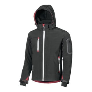 U-Power Softshelljacke Metropolis schwarz/carbon