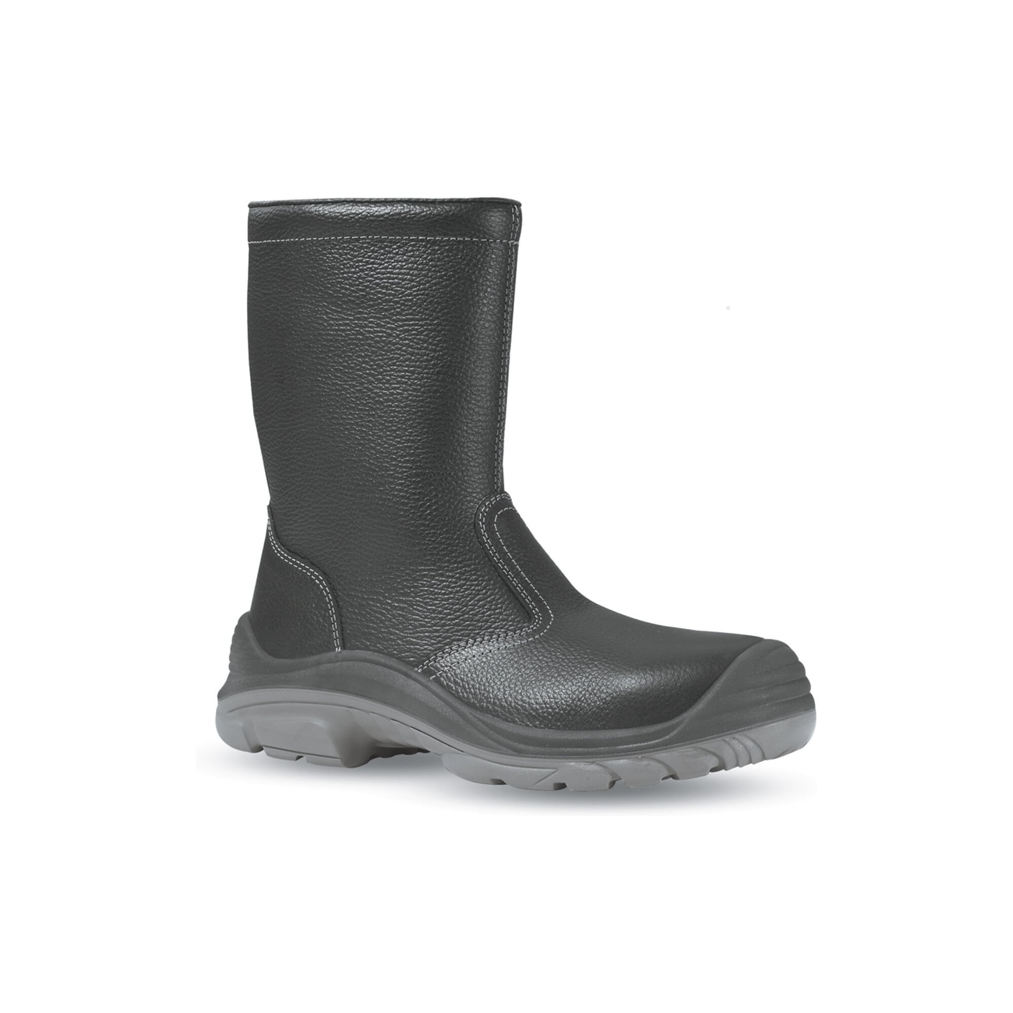 UPower Winterstiefel EN 20345 S3 CI SRC Siberian Gr.42 Leder Webpelzfutter schwarz ; U-POWER