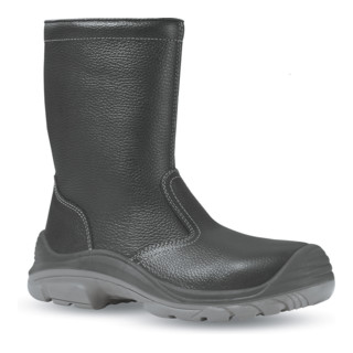UPower Winterstiefel EN 20345 S3 CI SRC Siberian Gr.47 Leder Webpelzfutter schwarz