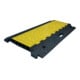 Urbanus Chemin de câbles 5 voies 900 x 500 x 50 mm caoutchouc noir/jaune 5 canaux