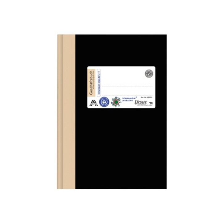 Ursus Geschäftsbuch 1510B96K 608391 DIN A6 96Blatt 80g kariert