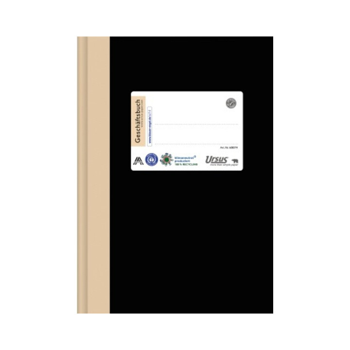 Ursus Geschäftsbuch 2115B96L 608374 DIN A5 96Blatt 80g liniert