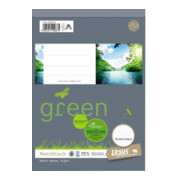 Ursus Schreibblock Ursus Green 03654810 DIN A5 lin. 70g 48Bl
