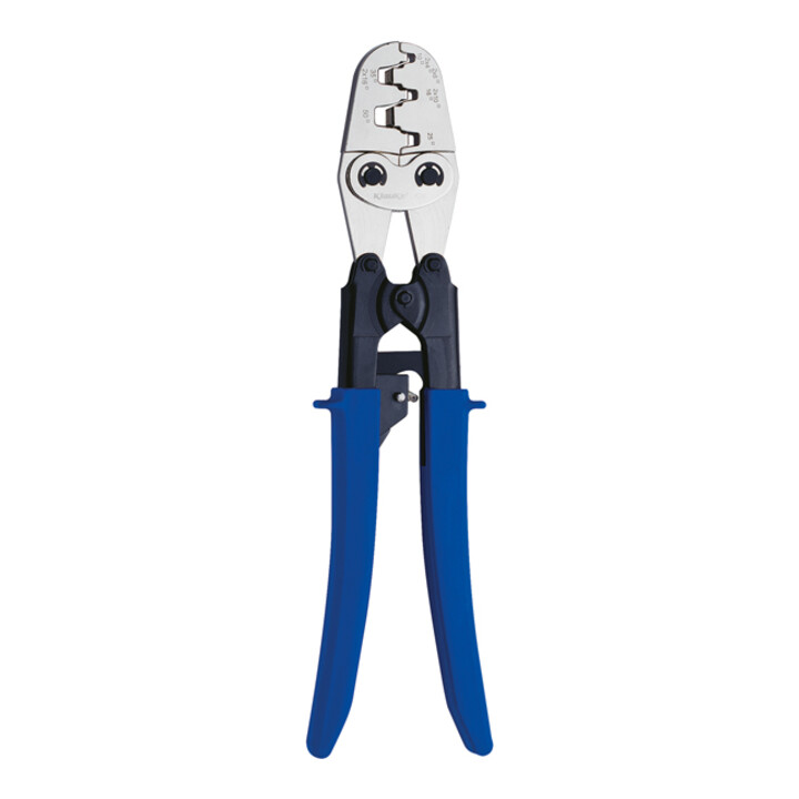 Utensile di pressatura Klauke per capicorda e capicorda gemelli, 4 - 50 mm², pressione trapezoidale