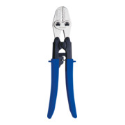 Utensile di pressatura Klauke per capicorda e connettori, per conduttori pieni 0,75 - 16 mm²