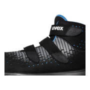 uvex Bottes 1 G2 S1 noir argent largeur 12 taille 40-2