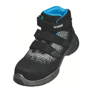 uvex Bottes 1 G2 S1 noir argent largeur 12