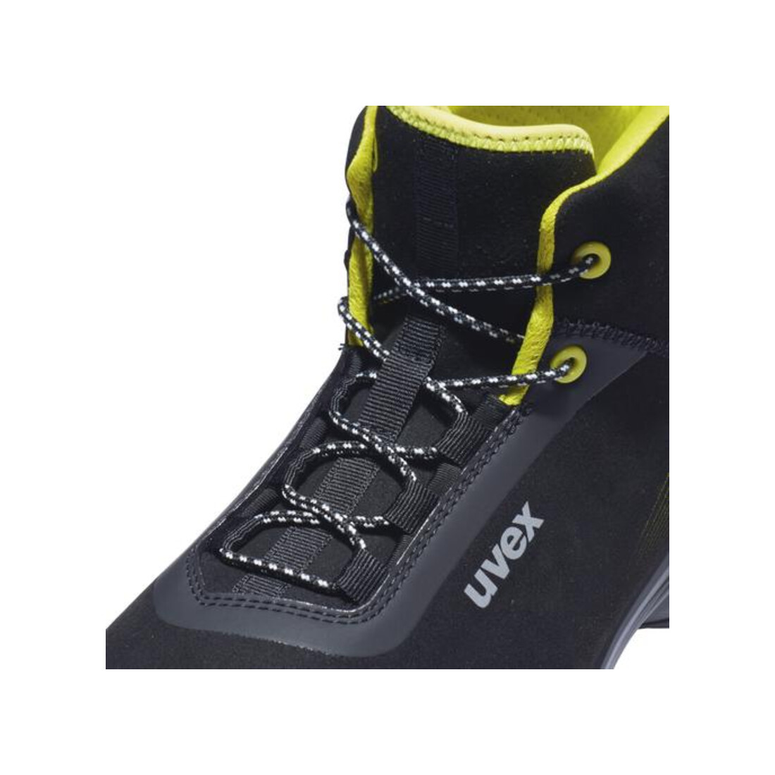 uvex Bottes 1 G2 S2 noir jaune largeur 11 taille 47