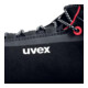 uvex Bottes 1 G2 S2 noir rouge largeur 12 taille 38