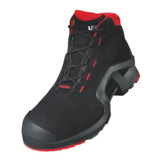 uvex Bottes 1 support S3 85173 noir rouge largeur 12 taille 37
