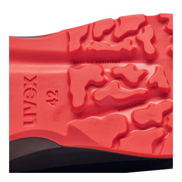 uvex Bottes 1 x-craft S3L noir rouge largeur 11 taille 47
