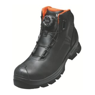 uvex Bottes 2 MACSOLE® noir orange