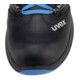 uvex Bottes 2 trend S2 69359 bleu noir largeur 12 taille 43