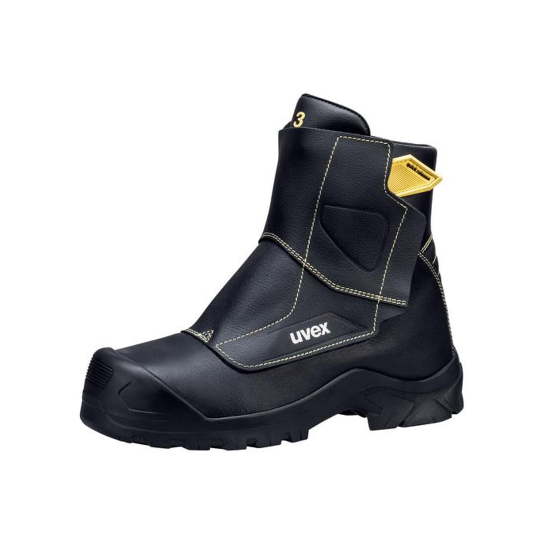 uvex Bottes 3 foundry S3 noires largeur 11 taille 51