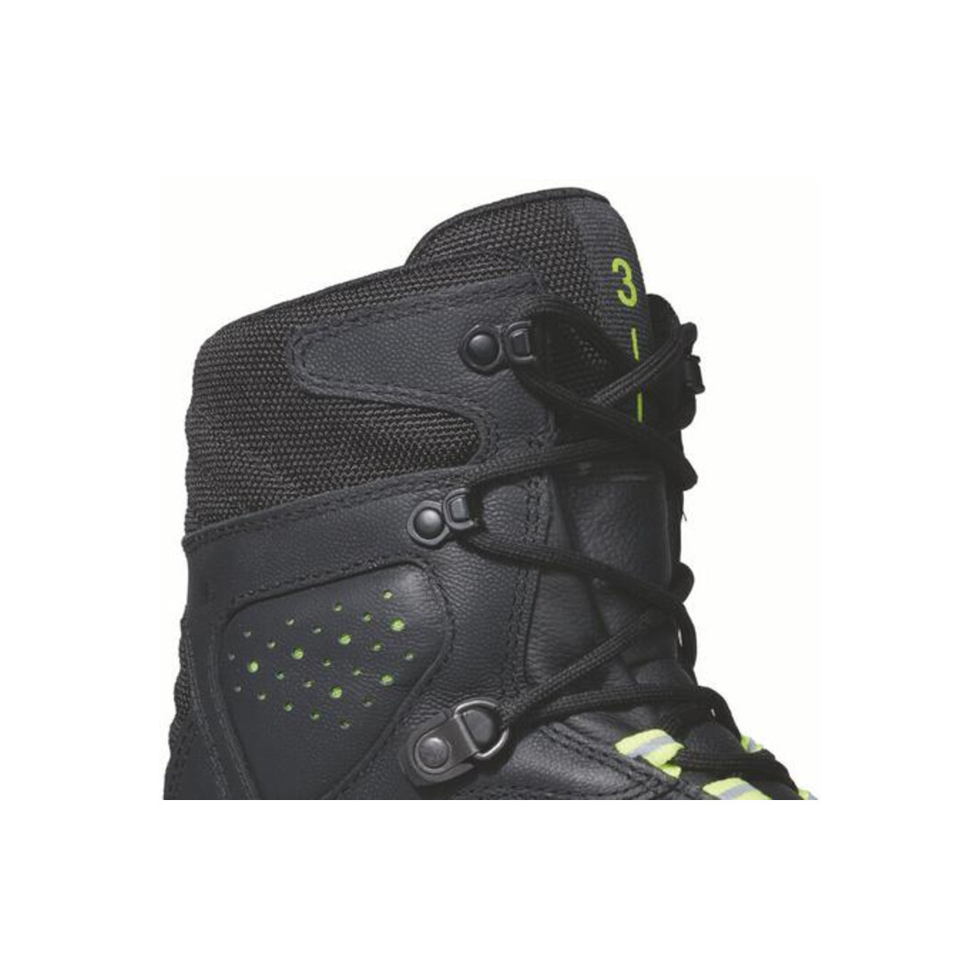 uvex Bottes 3 S3 noir jaune largeur 12 taille 52
