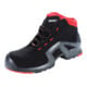 uvex Bottines à lacets noir/rouge uvex 1 x-tended support, S3, pointure UE : 47