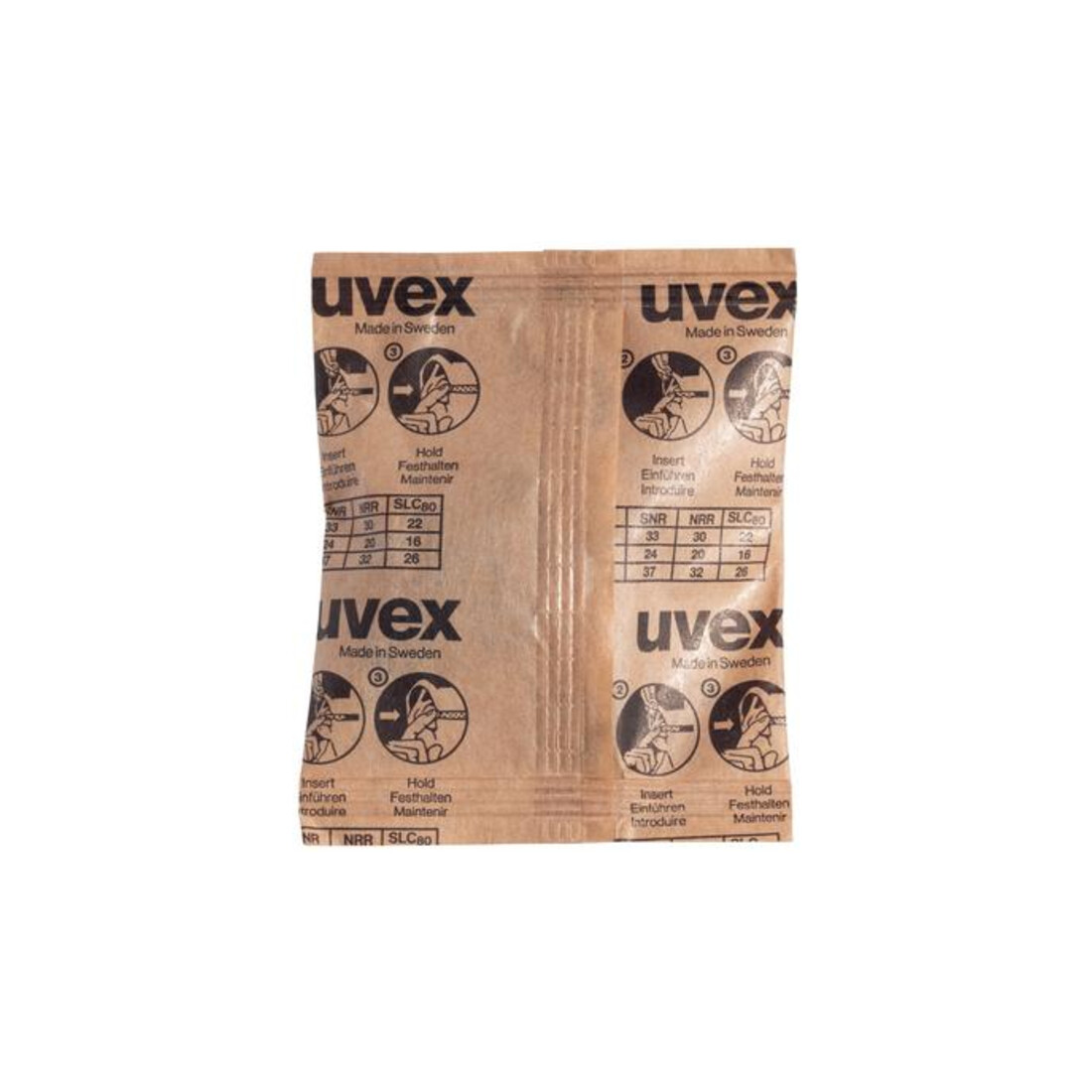 Uvex Bouchons d’oreille uvex x-fit, vert, SNR 37 dB, taille M