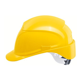 uvex Casque de protection airwing B-WR 9762130 jaune avec aérations