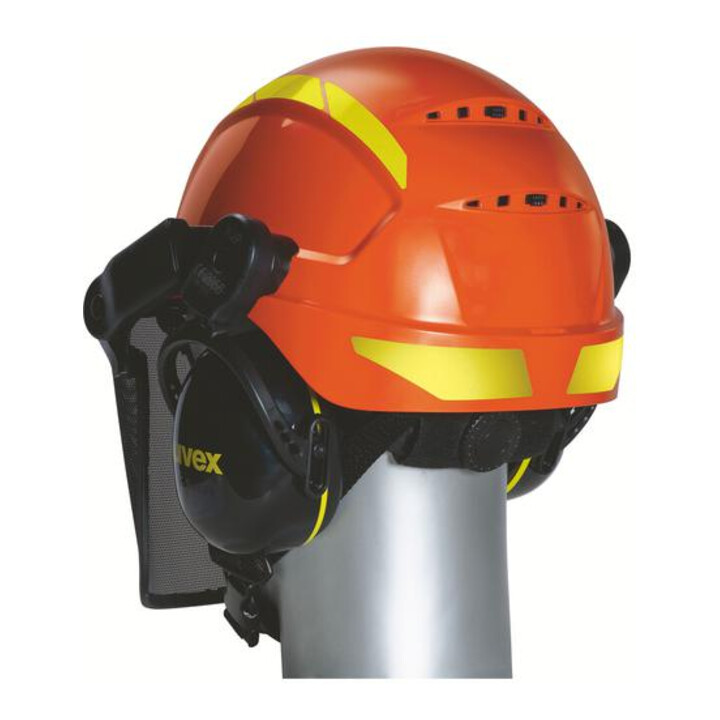 uvex Casque de protection pheos 9774237 orange avec aérations