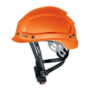 Uvex Casque de protection uvex pheos alpine, taille 52 cm - 61 cm, orange, visière courte