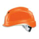 Uvex Casque de protection uvex pheos, taille 52 cm - 61 cm, orange, visière courte-1